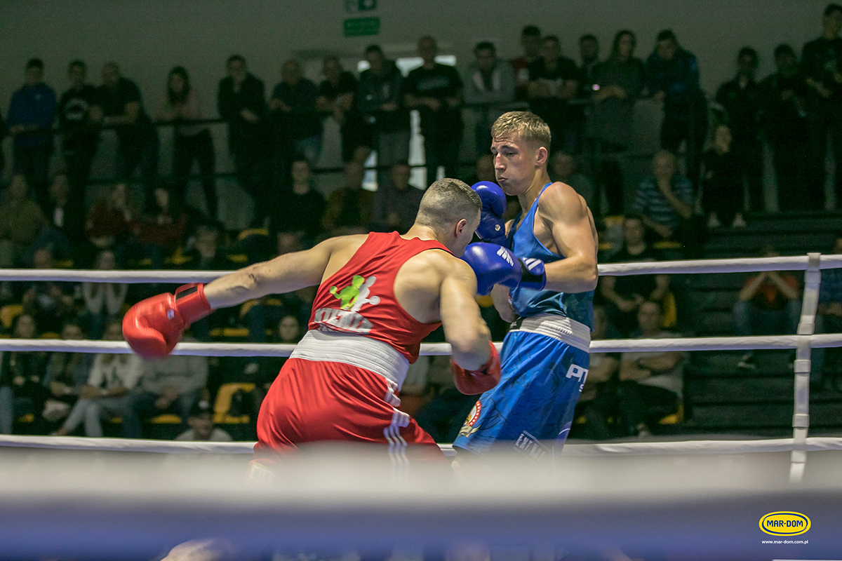 Mecz boksu olimpijskiego o puchar MAR-DOM Konin
