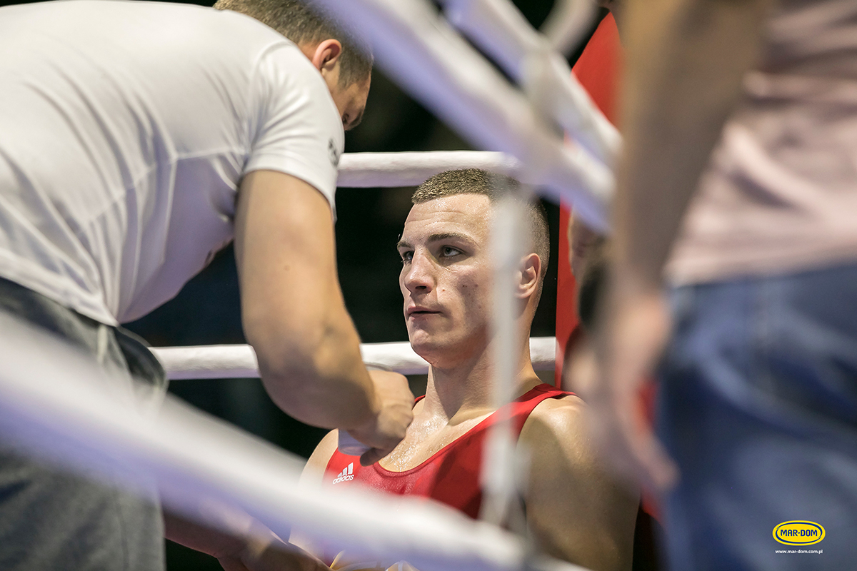 Mecz boksu olimpijskiego o puchar MAR-DOM Konin
