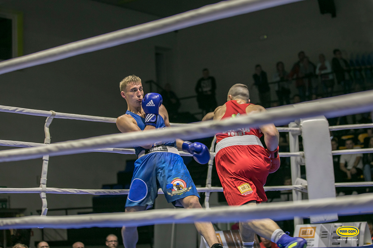 Mecz boksu olimpijskiego o puchar MAR-DOM Konin
