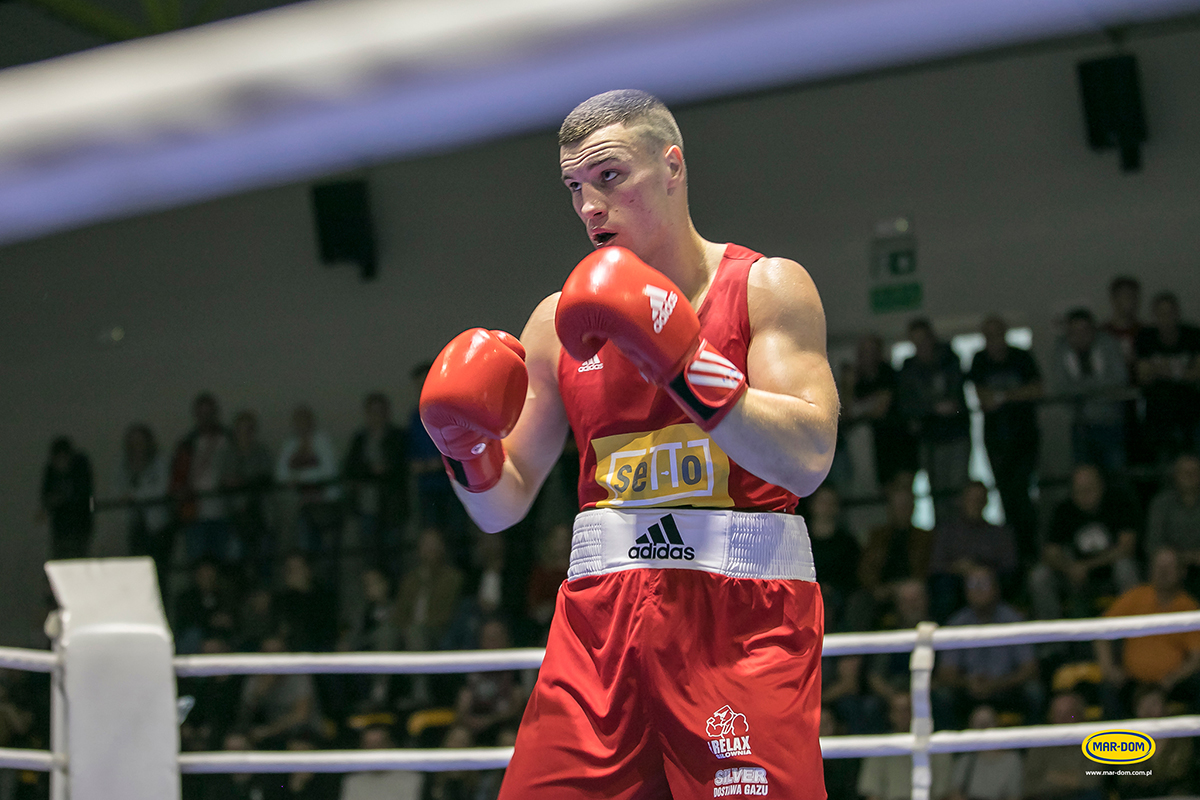 Mecz boksu olimpijskiego o puchar MAR-DOM Konin