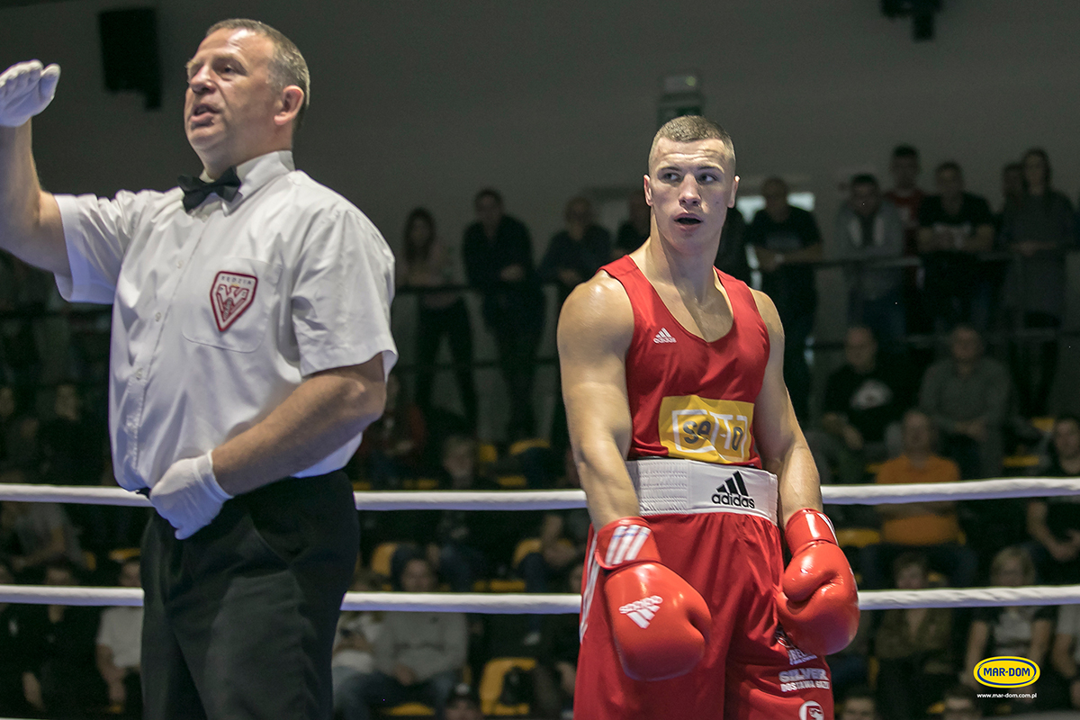 Mecz boksu olimpijskiego o puchar MAR-DOM Konin