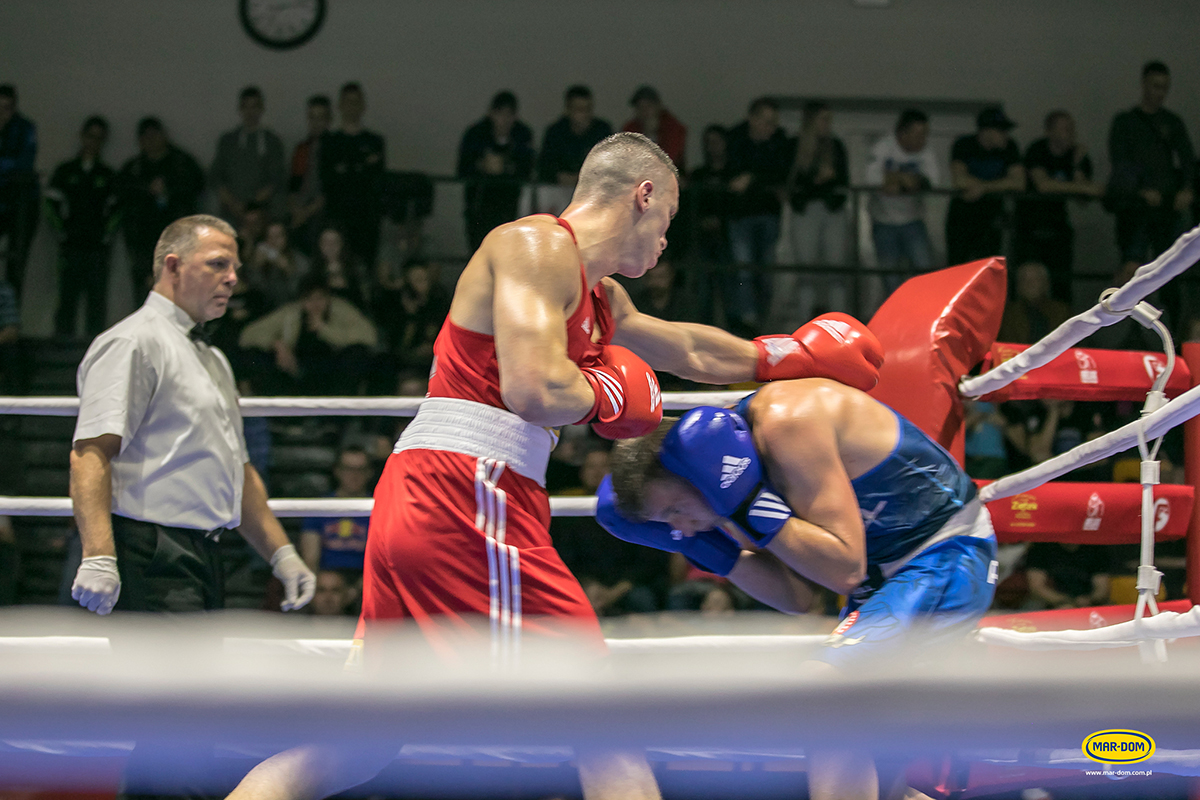 Mecz boksu olimpijskiego o puchar MAR-DOM Konin