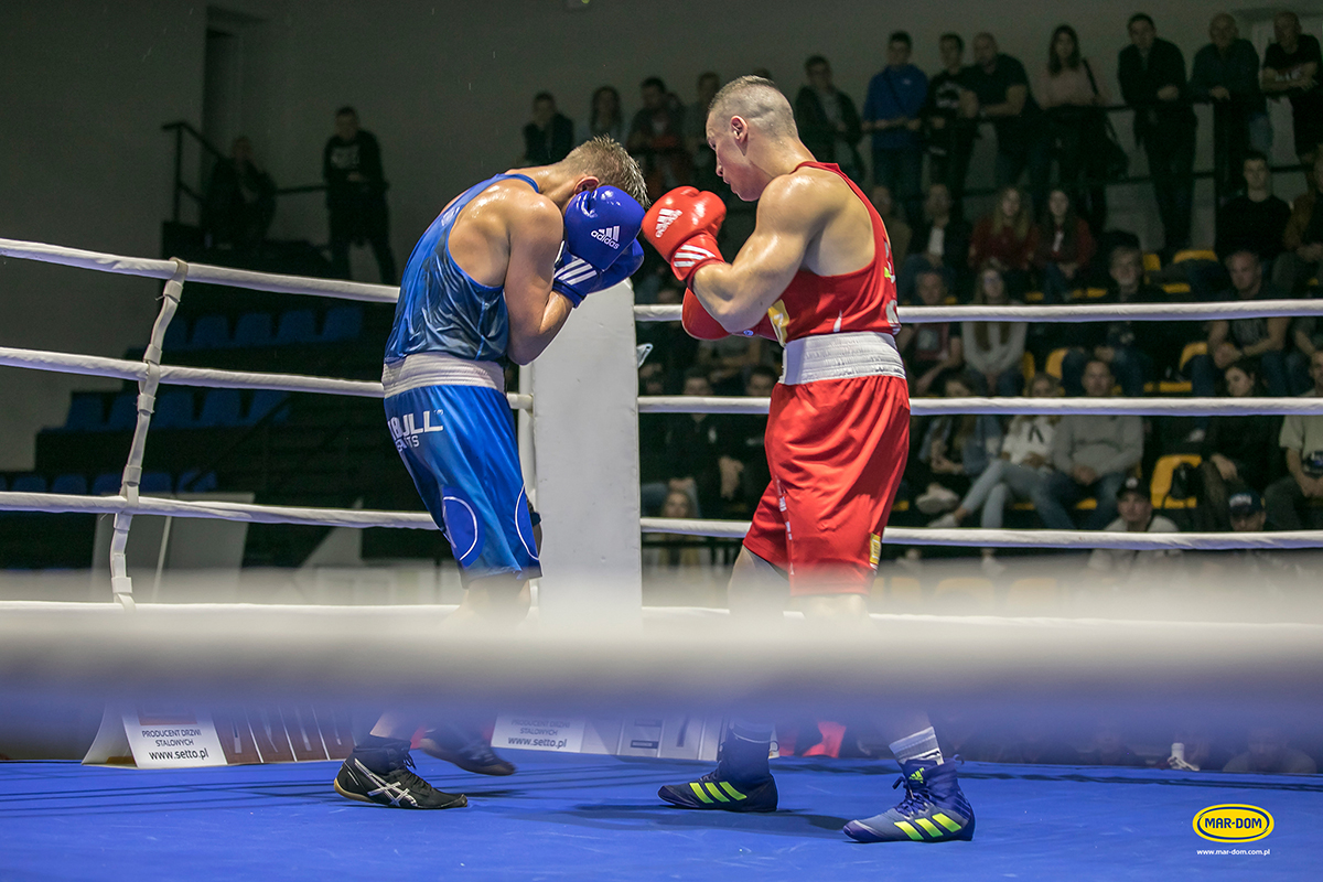 Mecz boksu olimpijskiego o puchar MAR-DOM Konin
