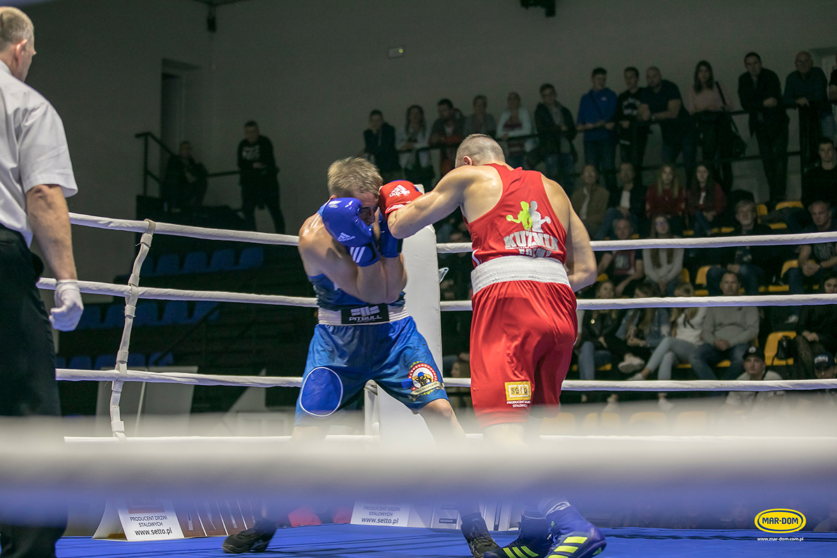 Mecz boksu olimpijskiego o puchar MAR-DOM Konin