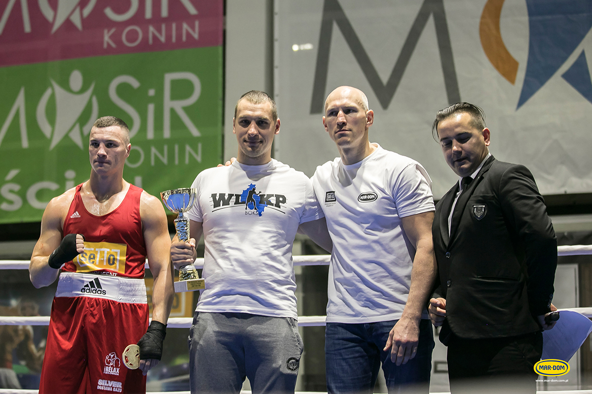 Mecz boksu olimpijskiego o puchar MAR-DOM Konin