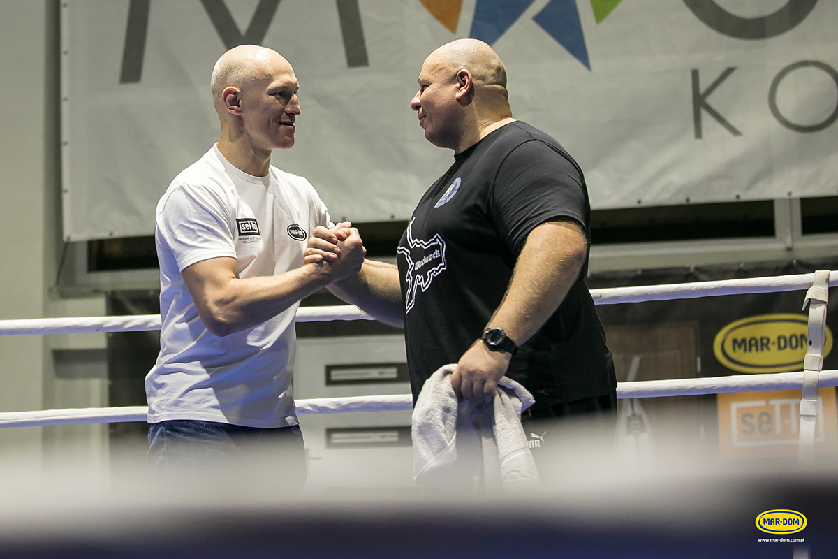 Mecz boksu olimpijskiego o puchar MAR-DOM Konin