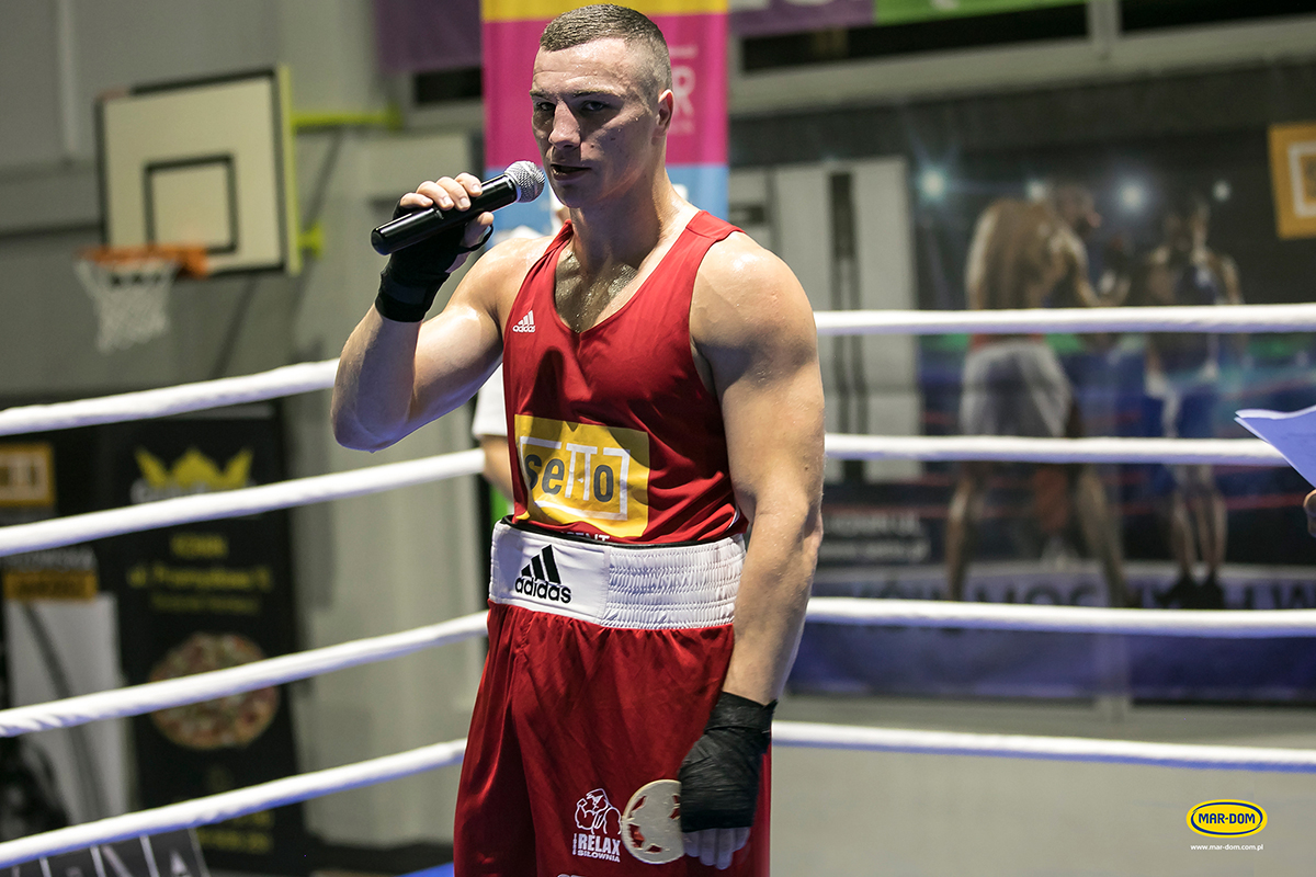 Mecz boksu olimpijskiego o puchar MAR-DOM Konin