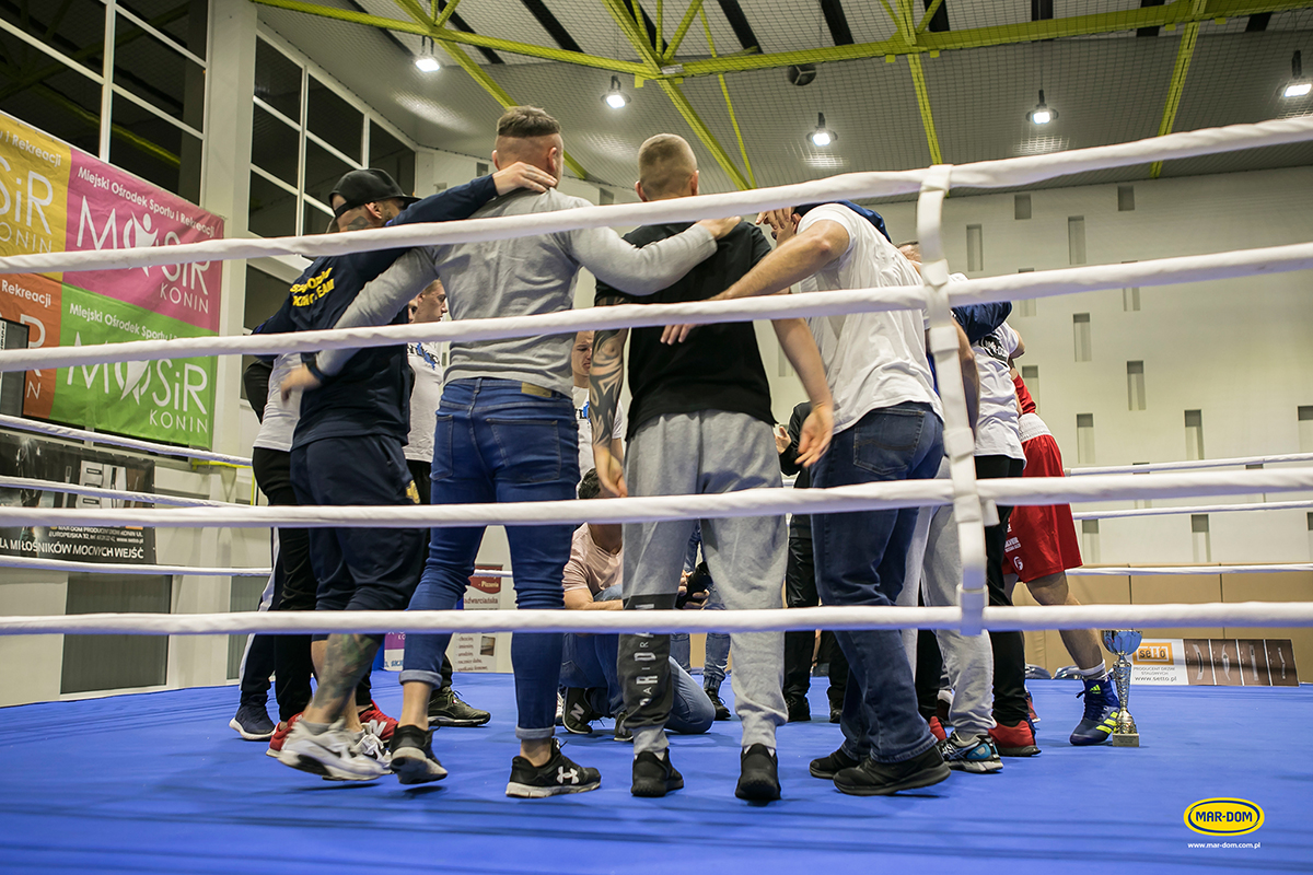 Mecz boksu olimpijskiego o puchar MAR-DOM Konin