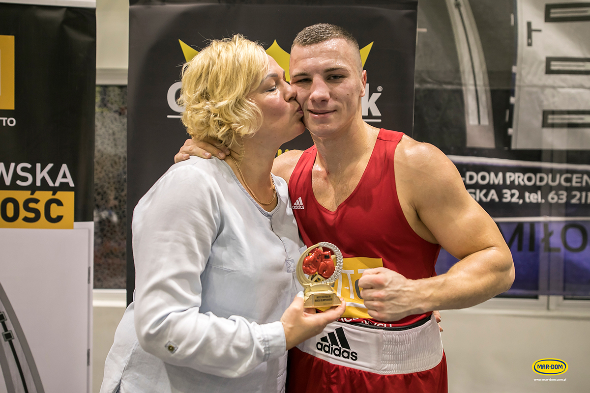 Mecz boksu olimpijskiego o puchar MAR-DOM Konin