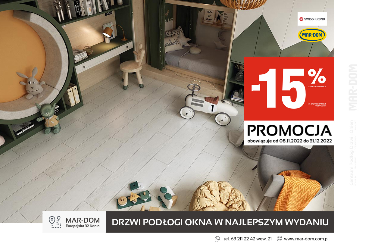 Panele Swiss Krono Beton Biały - PROMOCJA MAR-DOM