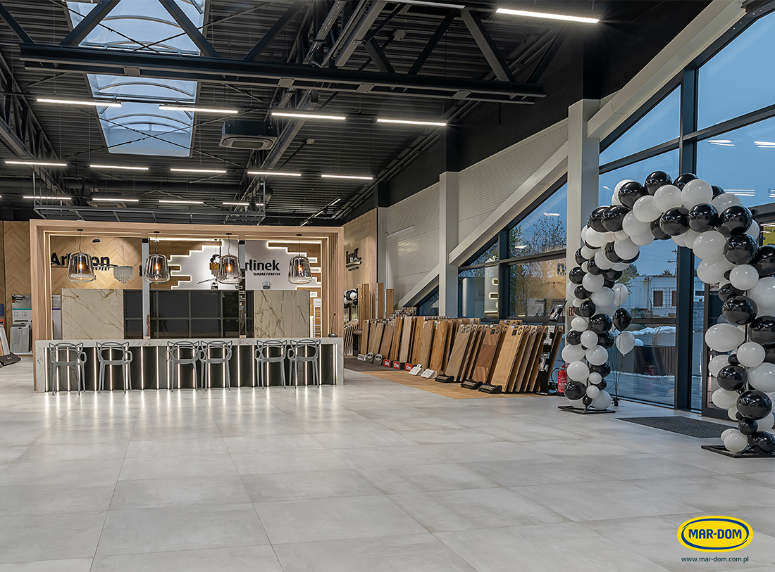 Największy salon sprzedaży MAR-DOM Konin - otwarcie 2022