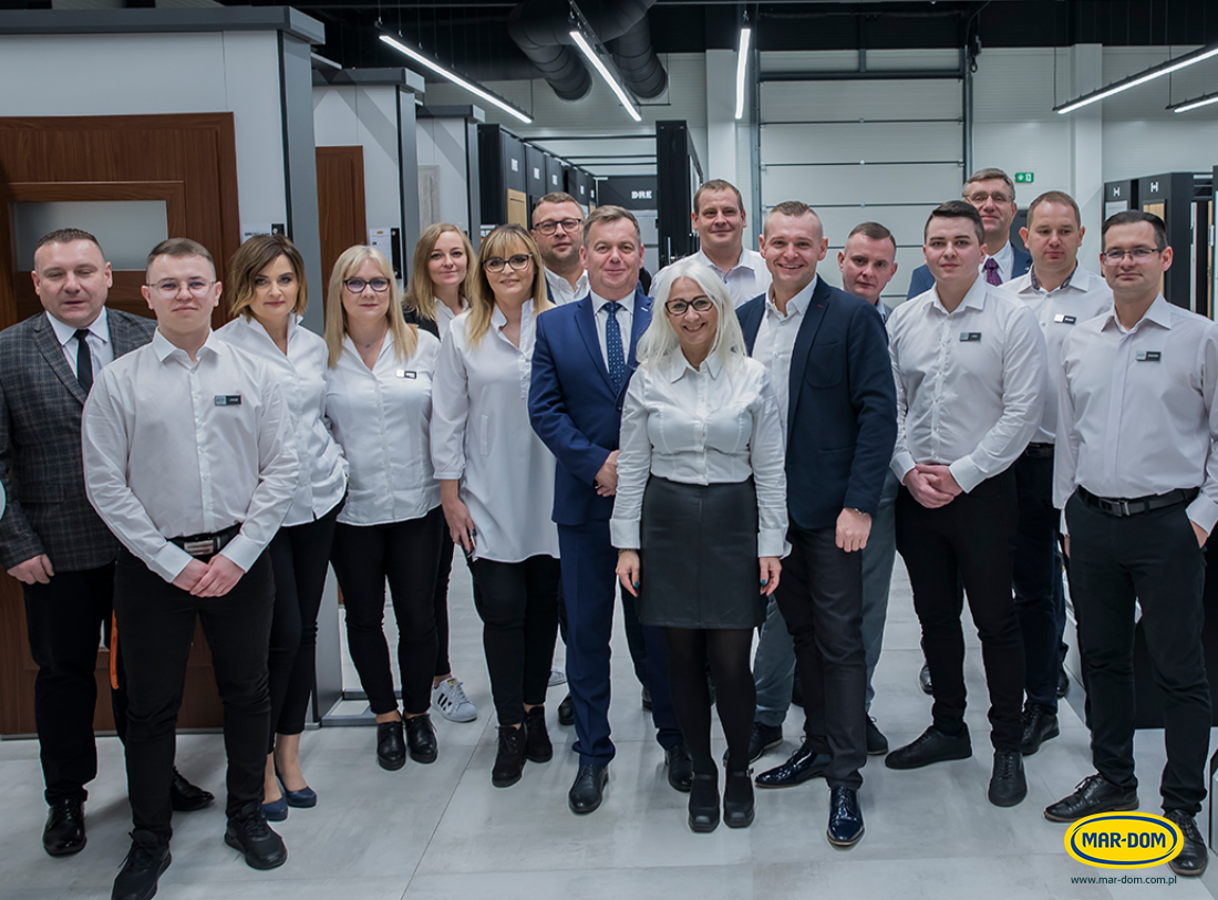 Największy salon sprzedaży MAR-DOM Konin - otwarcie 2022