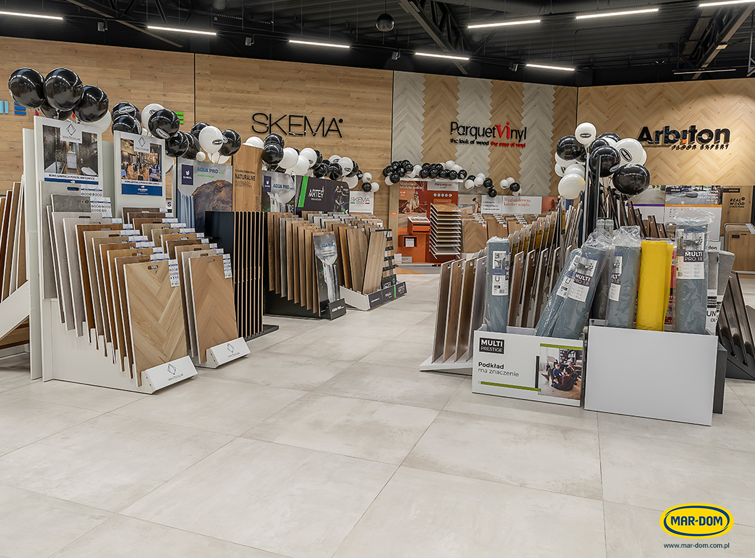 Największy salon sprzedaży MAR-DOM Konin - otwarcie 2022
