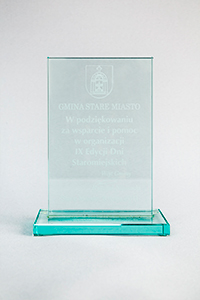 Podziękowanie - IX dni staromiejskie