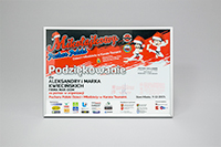 Podziękowanie - Karate Tsunami