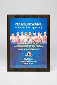 Podziękowanie - Konin Fight Night