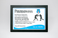 Podziękowanie - Mistrzostwa polski w Boksie