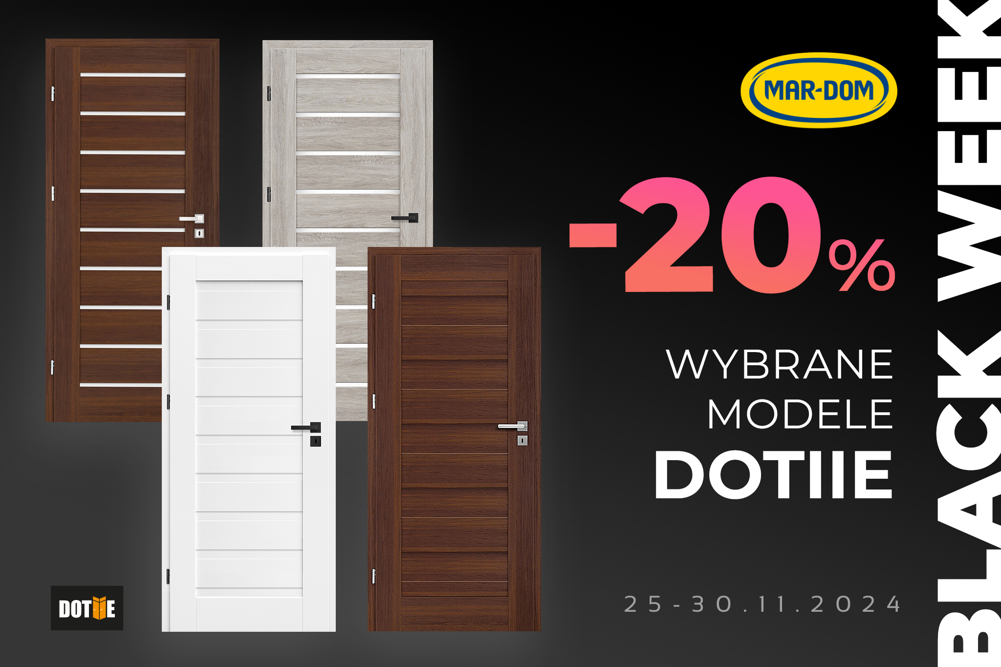 BLACK WEEK -20% DOTIIE
