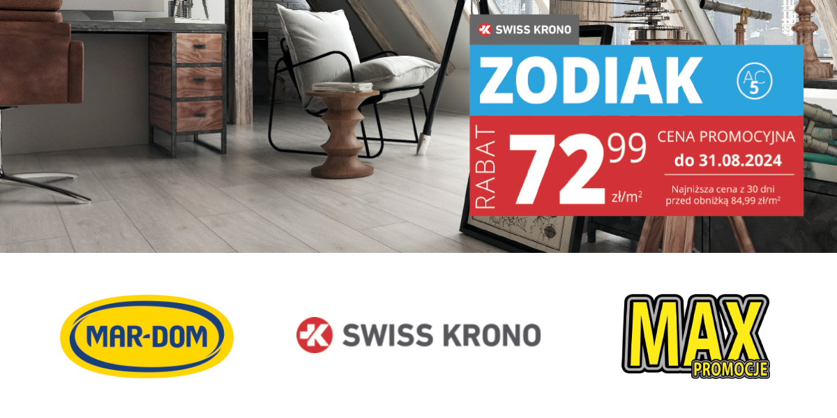 Akcja minus 14% na kolekcję ZODIAK
