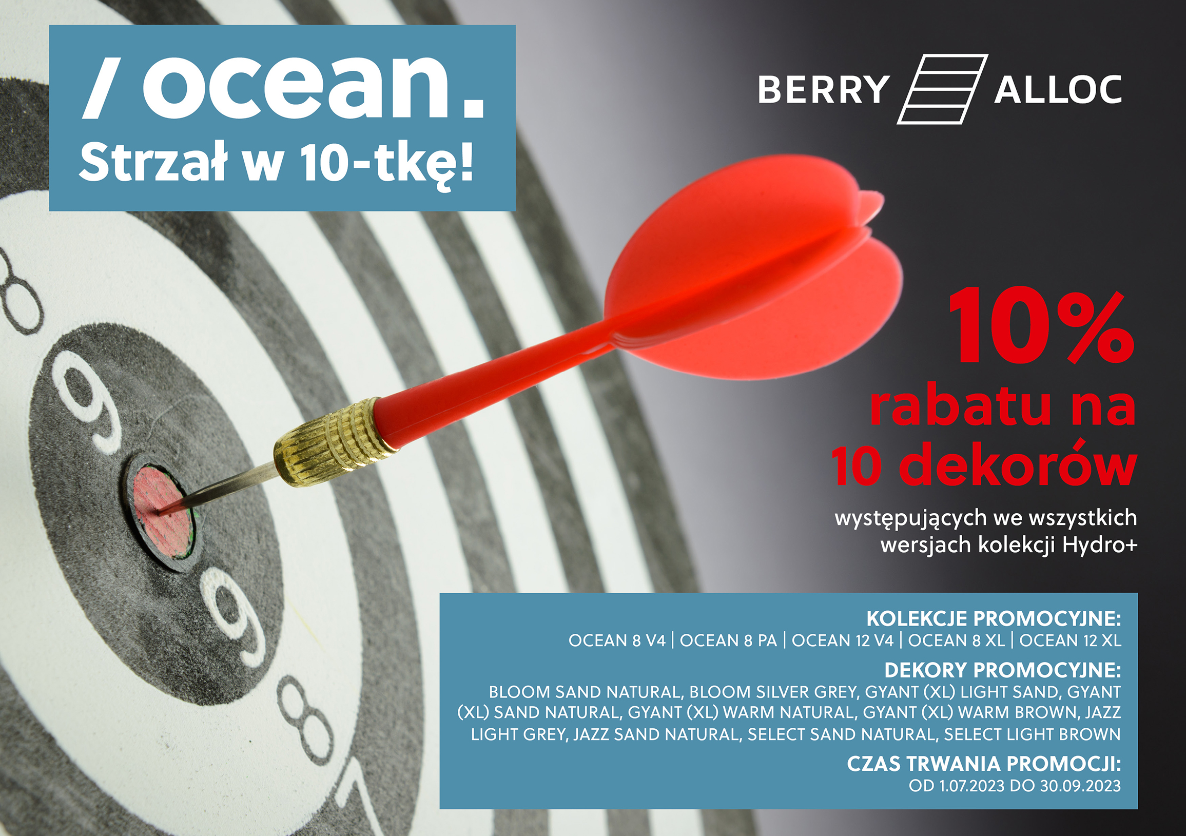 Promocja na panele Strzał w 10 - Berry Alloc