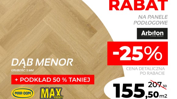 Arbiton Dąb Menor 5mm w super cenie!
